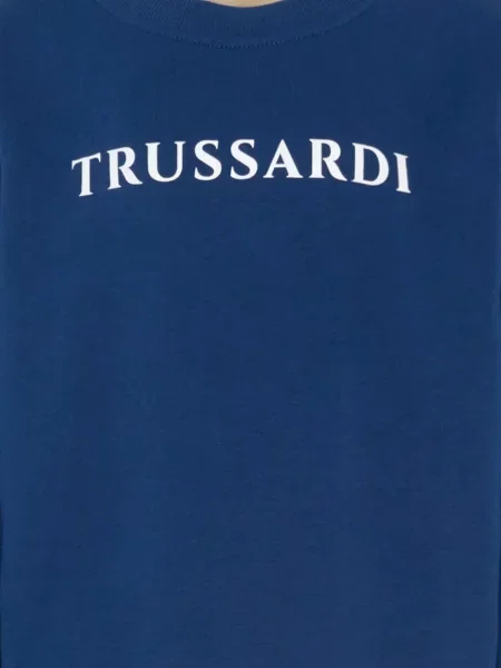 Bluza nierozpinana dziecięca Trussardi niebieska
