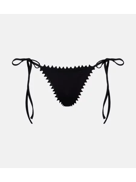 Haftowane bikini Jacquemus czarne
