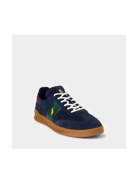 Sneakersy Polo Ralph Lauren niebieska
