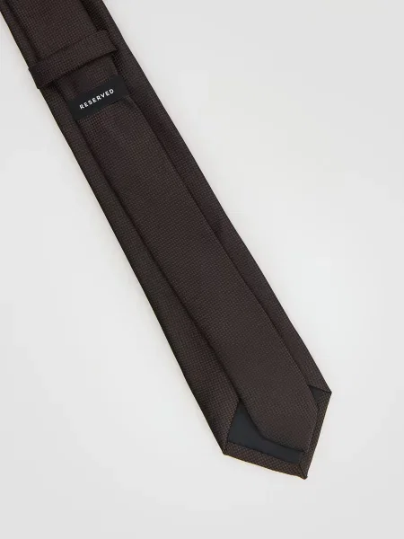 Галстук Reserved коричневый