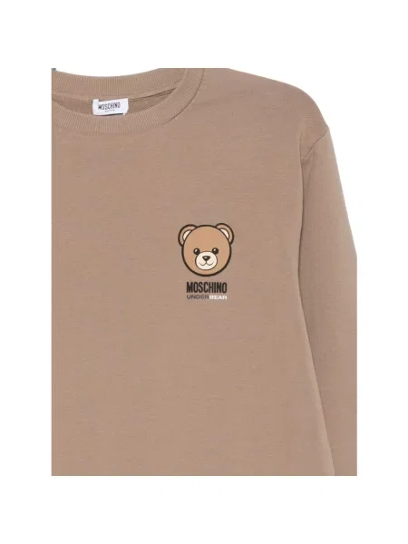 Bluza Moschino typu teddy beżowa