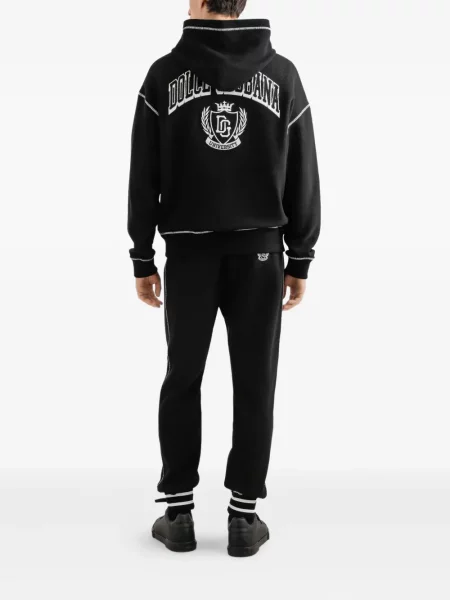 Hanorac cu glugă Dolce & Gabbana negru