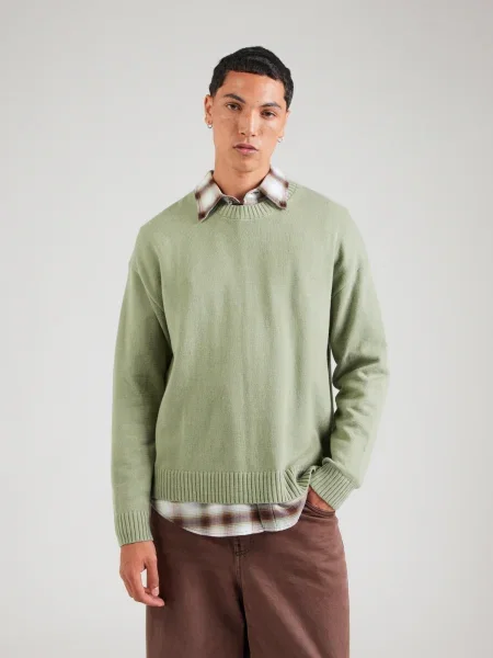 HOLLISTER Pulóver világoszöld