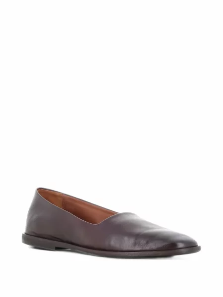 Pantofi loafer Marsell din piele maro