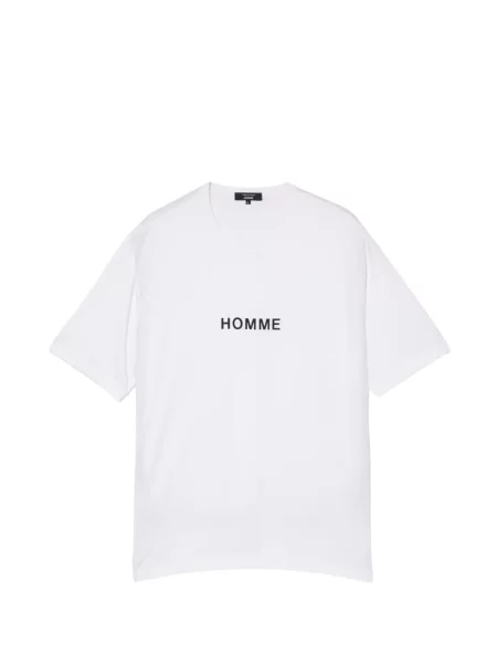 Tricou Comme Des Garçons Homme cu imagine alb