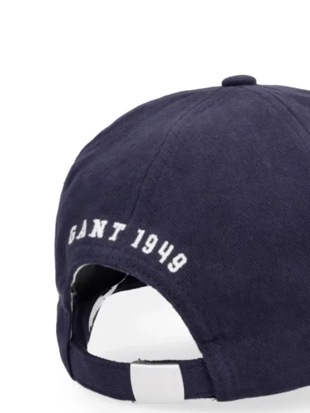 Baseball sapka Gant autogrammal kék