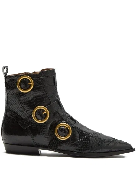 Botine Maliparmi cu cataramă negru