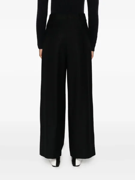 Pantaloni Susanne Bommer plisate negru