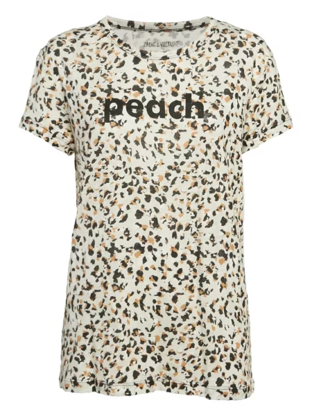 Tricou Zadig&voltaire cu imagine cu model leopard