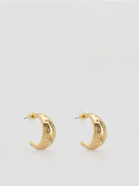 Серьги Reserved золотые