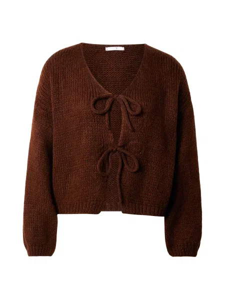 Hailys Geacă tricotată ciocolatiu