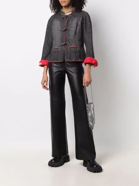 Džínová bunda Sonia Rykiel Pre-owned šedá