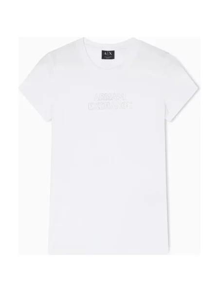Tricou Eax alb