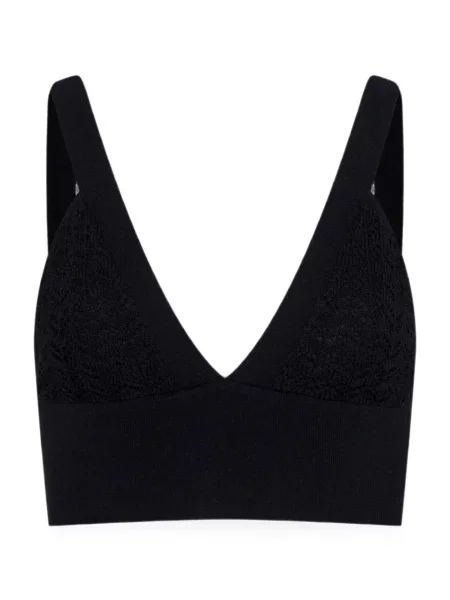 Vestă L'agence tricotate negru