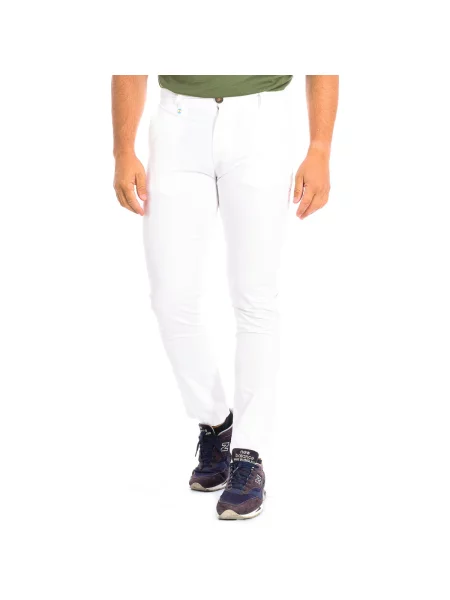 Pantaloni La Martina alb