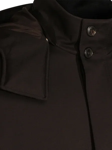 Geacă parka Zegna cu glugă negru