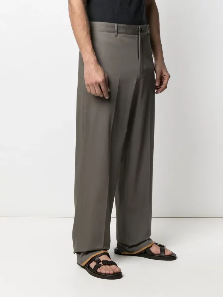 Pantaloni Ferragamo maro