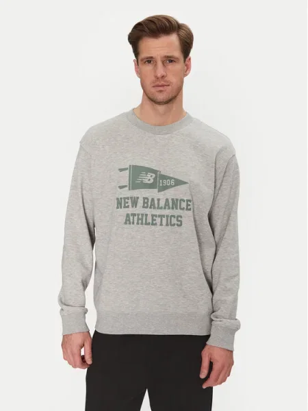New Balance Mikina sivá