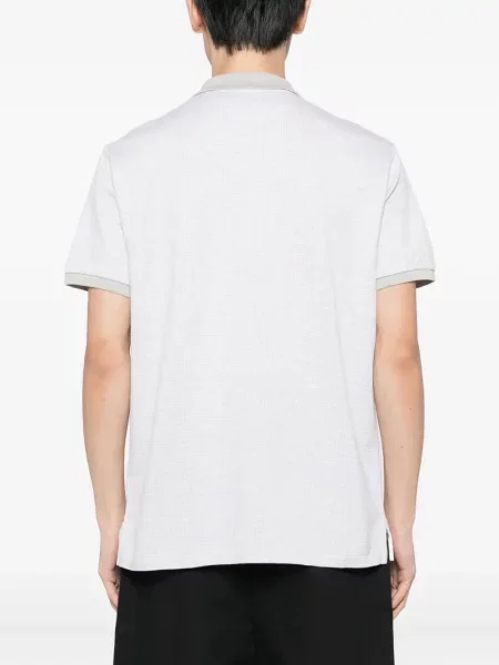 Kostkovaná košile Polo Ralph Lauren s výšivkou s výstřihem do v modrá