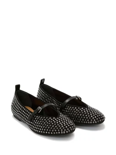 Балеринки Jw Anderson с кристали черно
