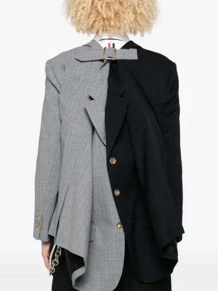 Geacă Comme Des Garçons cu dungi negru