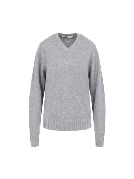 Sweter Carven z kaszmiru szary