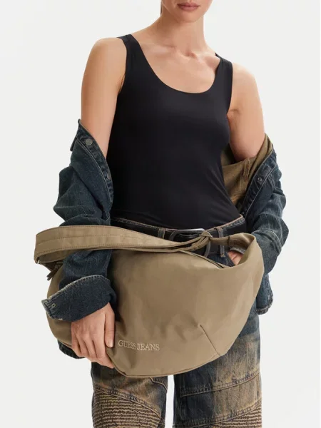 Guess Jeans Ročna torba zelena