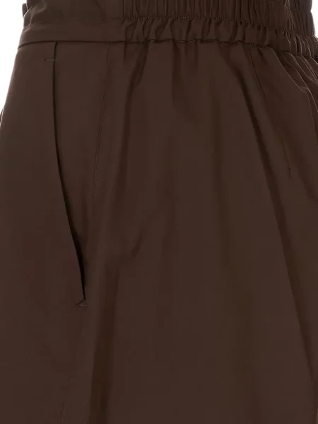 Pantaloni scurți P.a.r.o.s.h. cu cordon maro