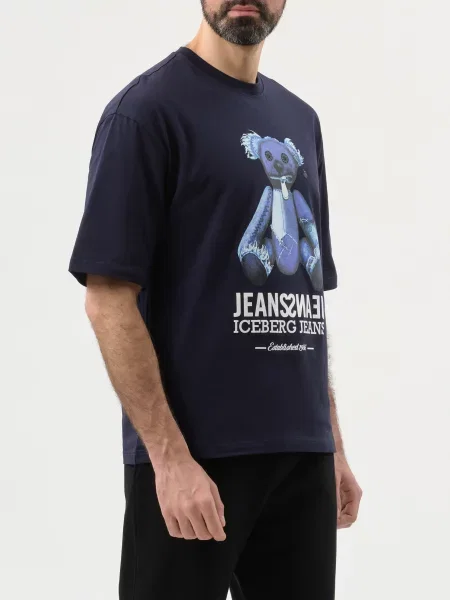 Футболка Iceberg синяя
