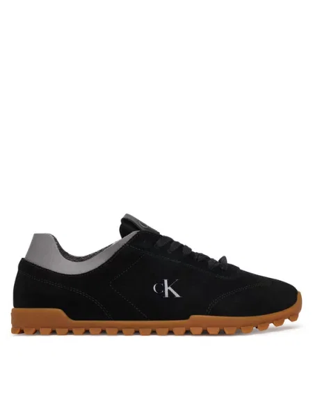 Calvin Klein Сникърси Low Profile Run MG Sue черен