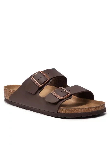 Birkenstock Šlepetės Arizona ruda