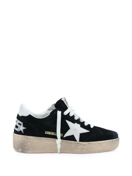 Sneakerși Golden Goose zdrențuiți negru