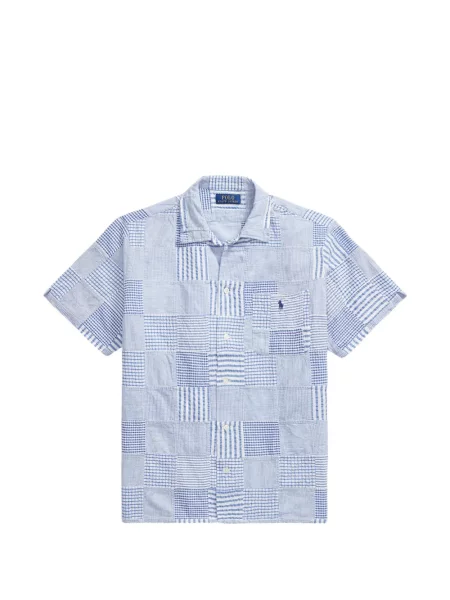 Ριγέ δερμάτινος κάλτσες Polo Ralph Lauren με κορδόνι μαύρο