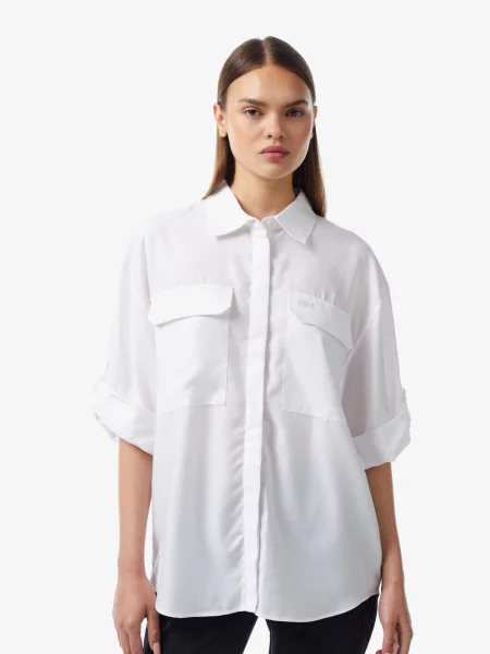 Рубашка Lacoste белая
