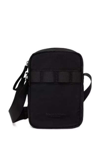 Torba crossbody Marc O'polo z nadrukiem czarna