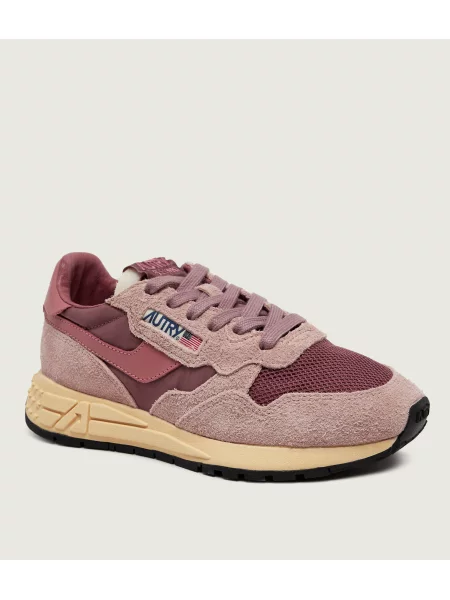 Autry Sneakers Reelwind Low | piele întoarsă roz