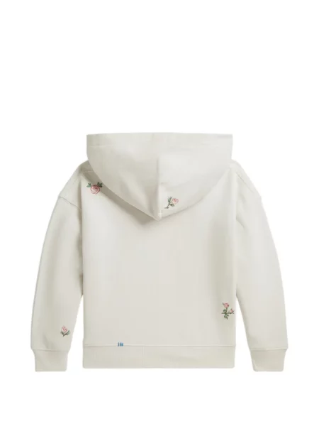 Bluza z kapturem dziecięca Polo Ralph Lauren biała