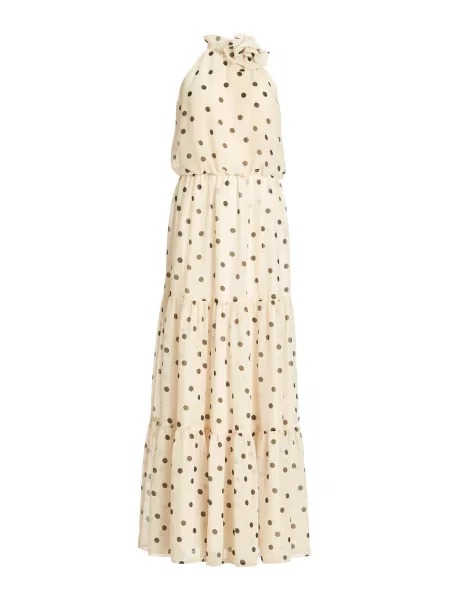 SWING Rochie de seară șampanie negru