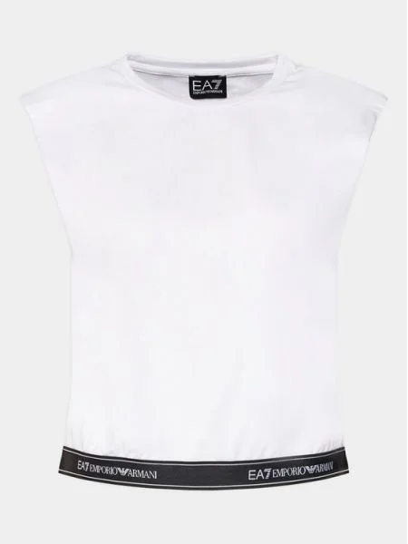 Tricou Ea7 Emporio Armani alb