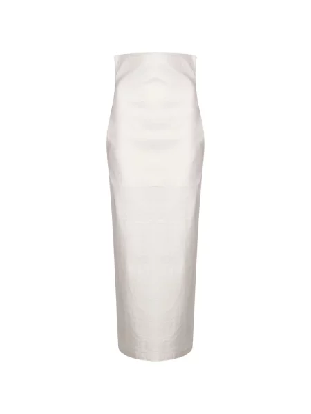 Fusta maxi Issey Miyake alb