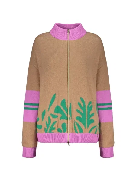 Kardigan Herno brązowy