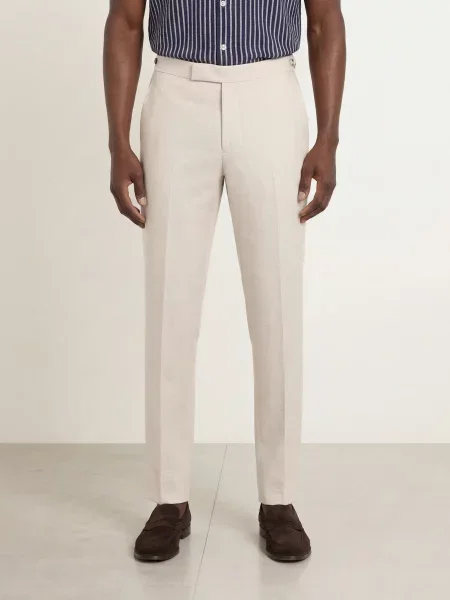 Reiss Chino Kalhoty Extra Slim Fit béžová