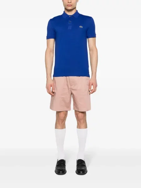 Polo marškinėliai Lacoste mėlyna