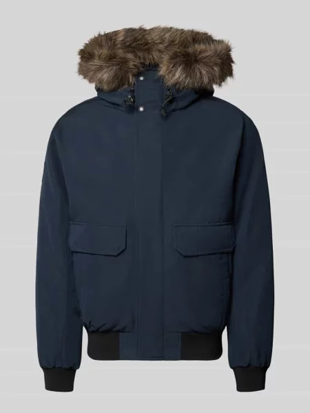 Bomberka z naszywką z logo model Everest' Superdry granatowy