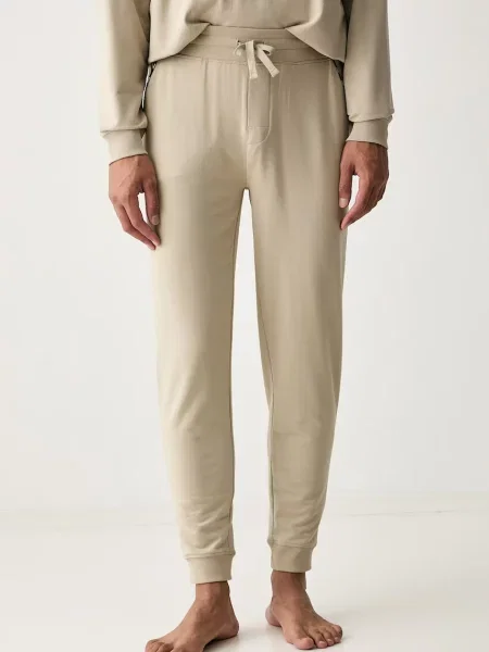 HUGO pantaloni de loungewear pentru bărbați cu NOAH PANTS bej