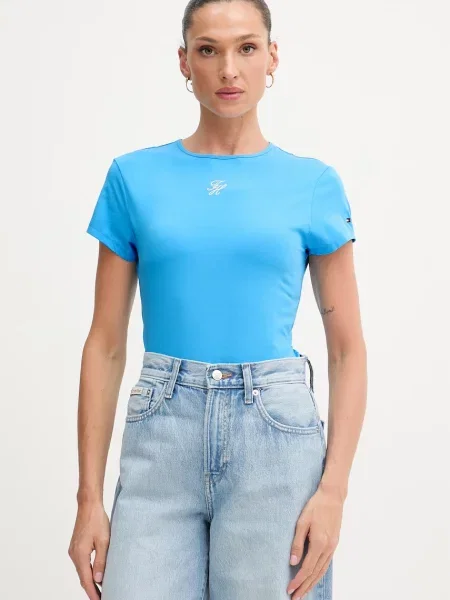 Tommy Hilfiger t-shirt SUMMER niebieska