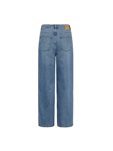 Szerokie jeansy My Essential Wardrobe niebieskie