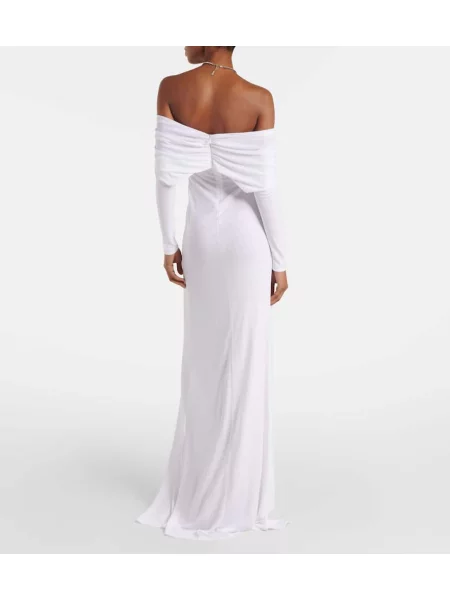 Rochie maxi Christopher Esber de costum alb