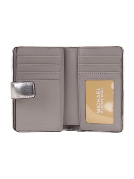 Portfel Michael Kors skórzany szary