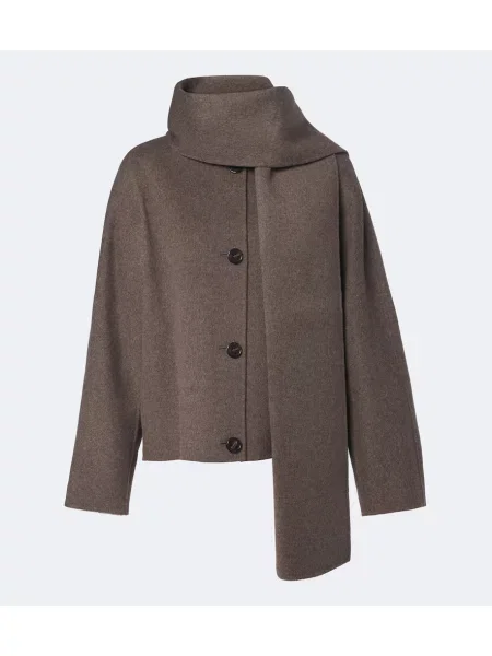 Geacă 's Max Mara de lână maro